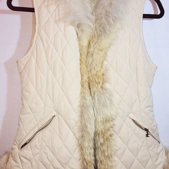 Vest with real fur - Picture 3 of 3